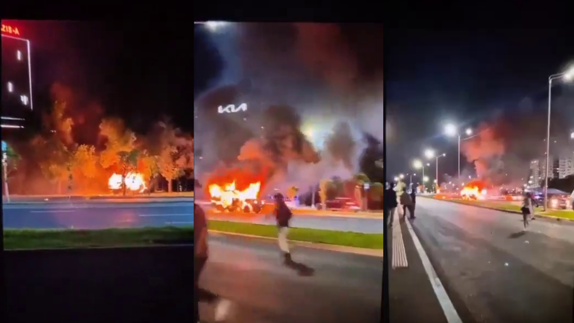 فيديو انفجار سيارة على أنه في نتانيا شمال تل أبيب بإسرائيل مضلل