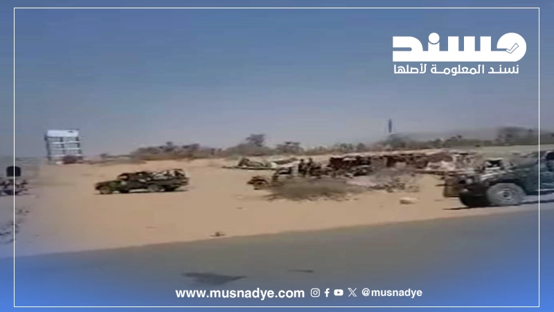 الفيديو لا يوثّق لحظة اقتحام منزل الشيخ حمد بن فدغم، بل يعود إلى تحركات لجماعة الحوثي في يونيو 2025