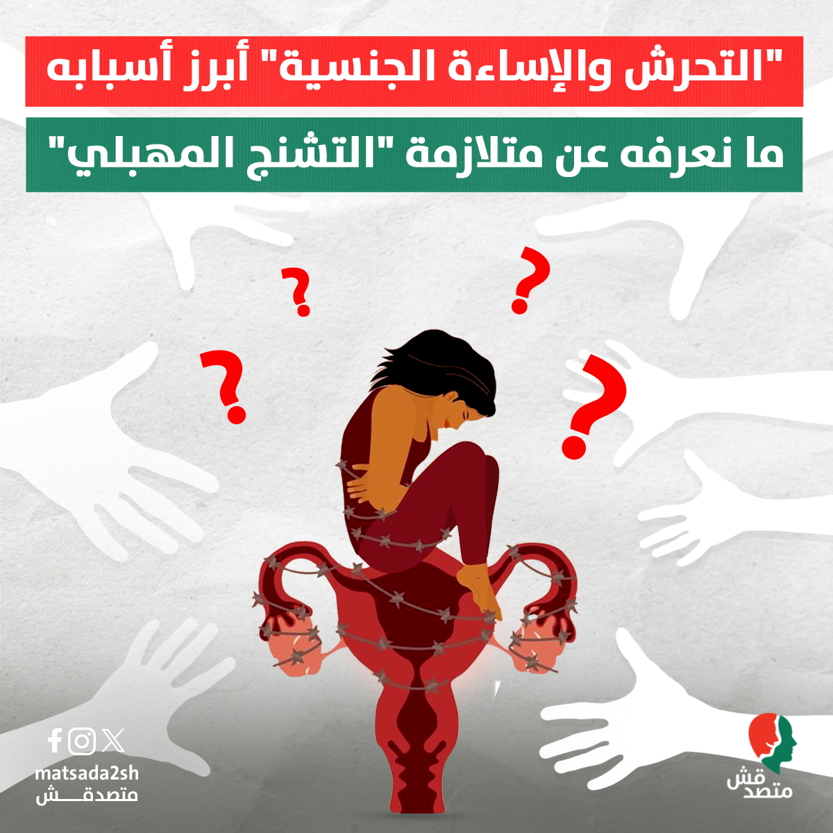 "التحرش والإساءة الجنسية"  أبرز أسبابه..  ما نعرفه عن متلازمة "التشنج المهبلي"
