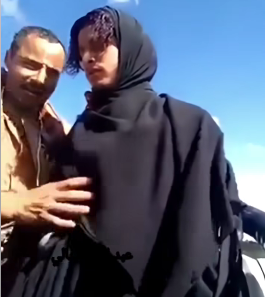ما حقيقة فيديو القبض على مسلح متنكر بزي نسائي في يافع؟