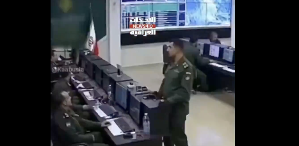 انتشار فيديو مركّب وخاضع للتلاعب مع الادعاء أنه يوثّق هجمات الاحتلال على مقرات الحرس الثوري