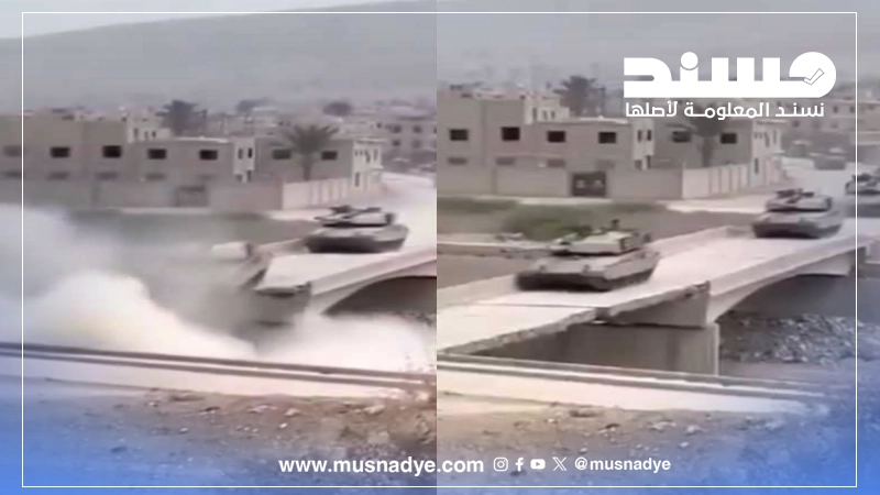 فيديو مولد بالذكاء الاصطناعي وليس كمينا حقيقيا لدبابات إسرائيلية نفذه حزب الله جنوب لبنان