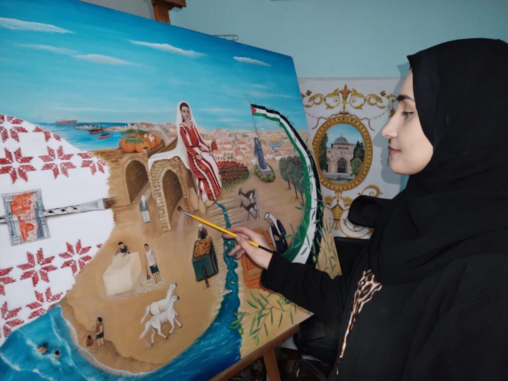 الرسم فن ومقاومة من أجل البقاء