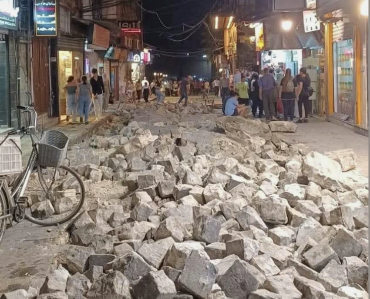 هل هدمت الحكومة الشارع الحجري في باب توما بدمشق؟